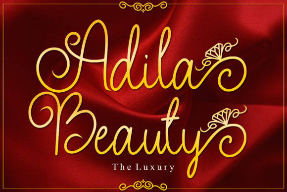 Adila Beauty Font for Makers and Designers