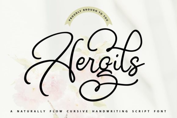 Aergils Font: Elevate Your Digital Brand with Refined Script Typography