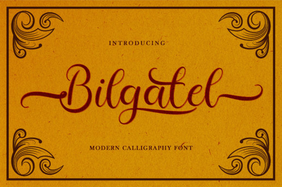Bilgatel Font: A Graceful Script for Memorable Branding