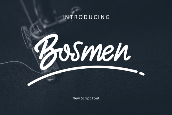 Bosmen Font for Bold Branding and Dynamic Campaigns