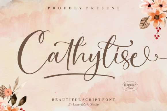 Cathylise: A Script Font That Elevates Campaign Design