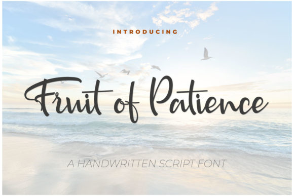 Fruit of Patience: A Delicate Script Font for Elegant Branding