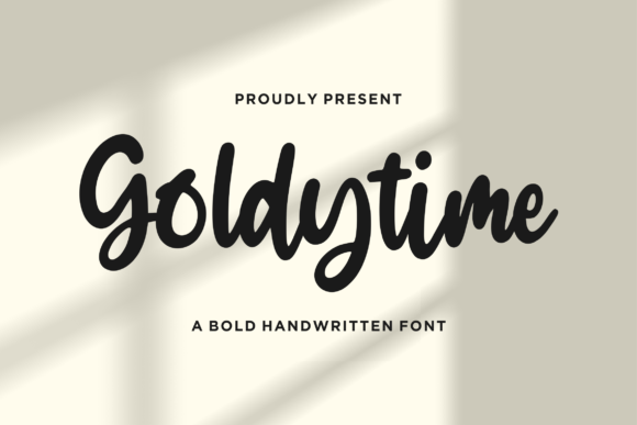 Goldytime: A Timeless Script Font for Elegance