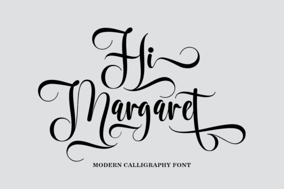 Hi Margaret Script Font for Captivating Brand Typography