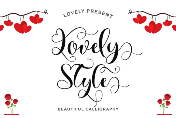 Lovely Style Script Font for Web Design and Branding