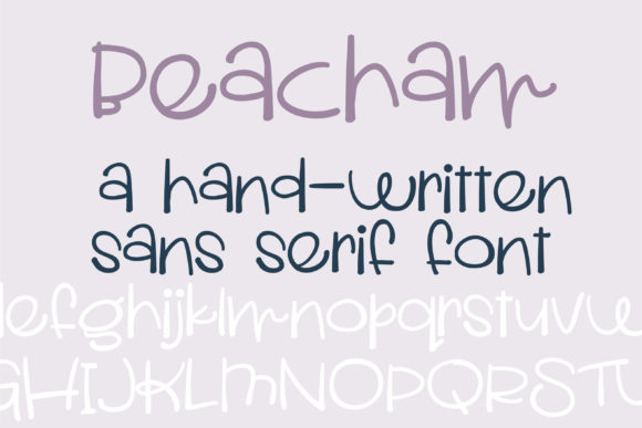PN Beacham: The Quirky Script Font for Relaxed Brand Vibes