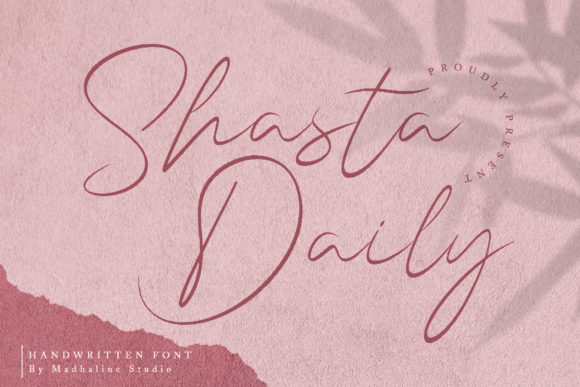 Shasta Daily: The Elegant Script Font for High-Impact Campaigns