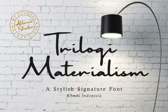 Trilogi Materialism Font Review for Social Campaigns